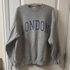 Brandy Melville John Galt Erica London Gray Sweatshirt